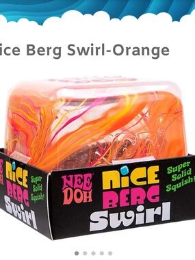 Authentic Nice Berg Swirl Orange Squish